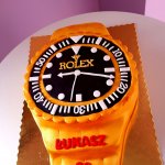 tort zegarek rolex